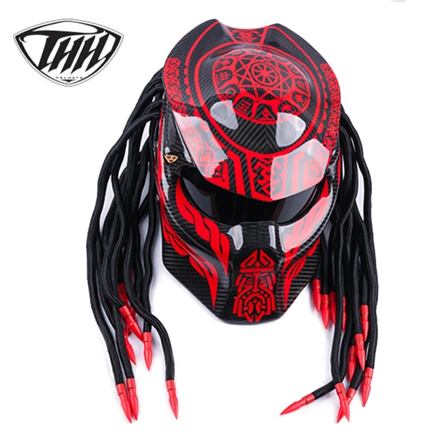 Best Price in Dubai UAE for Predator Carbon Fiber Motorcycle Helmet