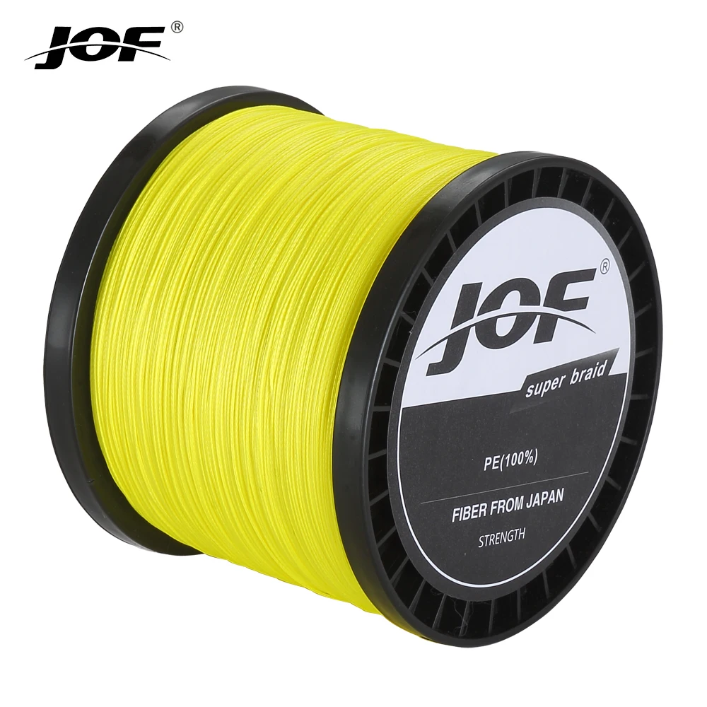 

JOF Fly Fishing Lines 1000m 500m 300m 8 Strands Braided PE Japan Monofilament Fishing Line Set Leader Line for Carp Fishing Wire