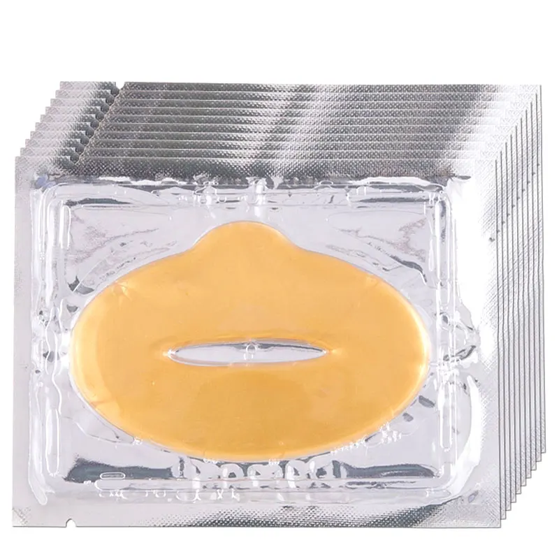 

5-12pack Collagen Lip Mask Moisturizing Nourishing Anti Wrinkle Fine Lines Patch Gel Pad Essence Lip Masks Enhancement Lips Care