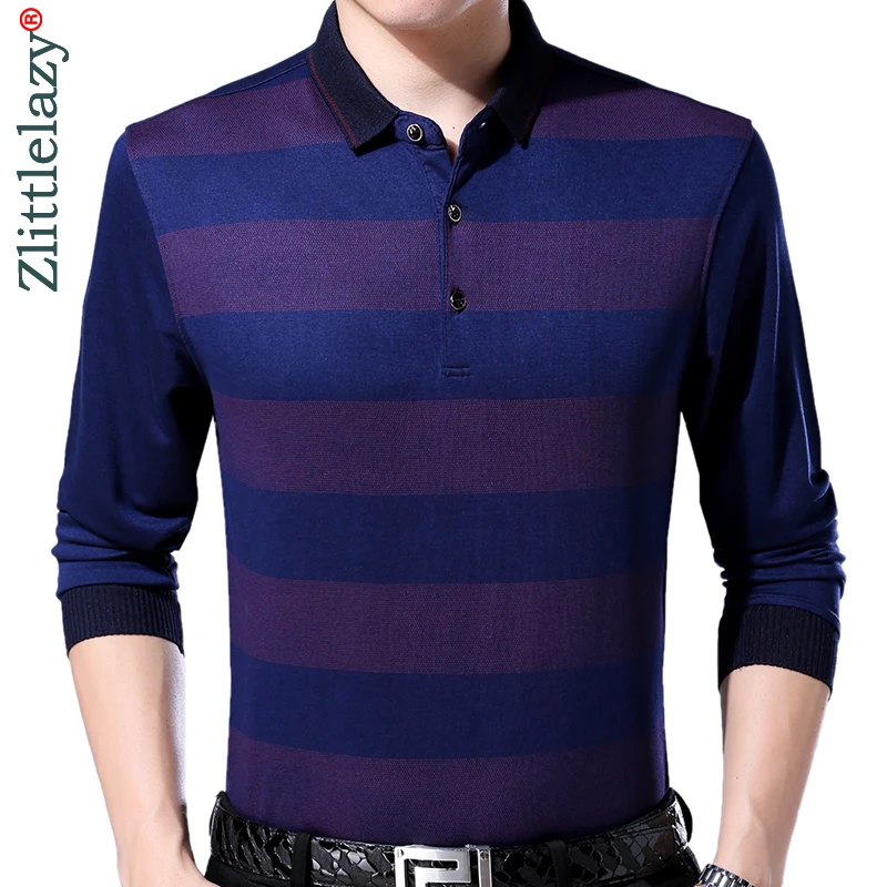 

2022 брендовая повседневная полосатая фитнес зимняя плотная теплая рубашка поло мужская рубашка поло из джерси мужские футболки поло платье ...