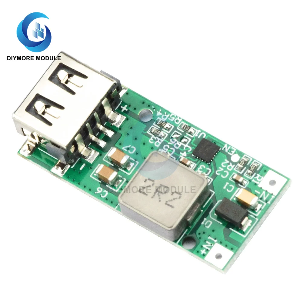 DC-DC высокотоковый синхронный понижающий модуль 7 в-21 в до 5 В А зарядный |