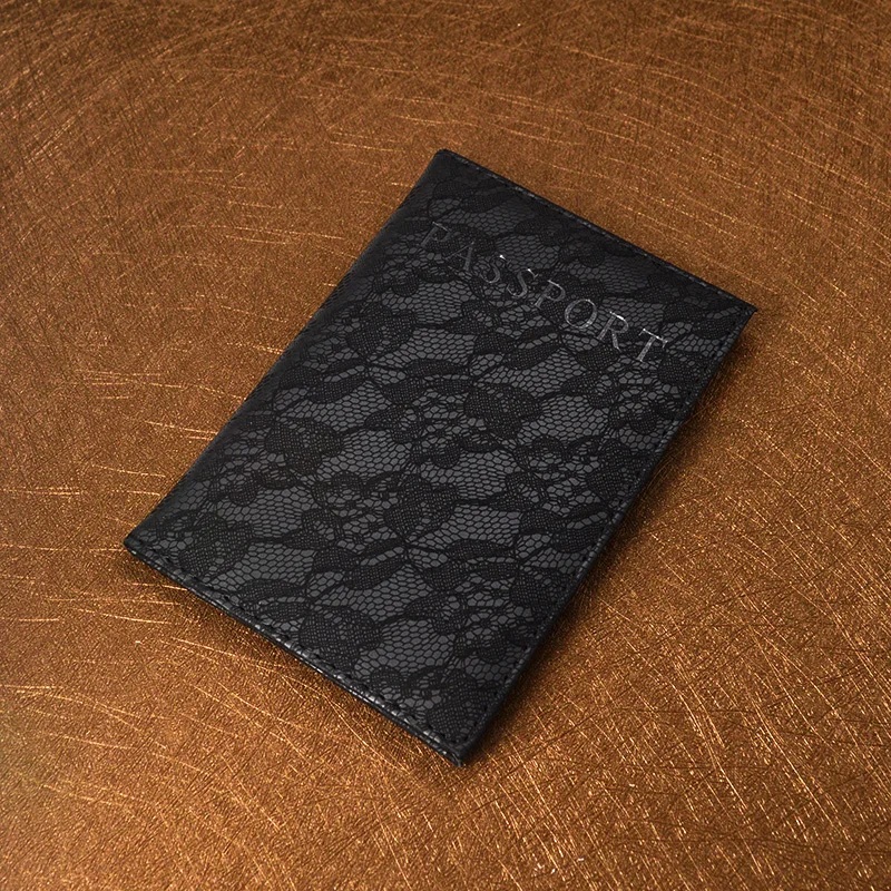 Роскошный элегантный чехол для паспорта кружевной в русском стиле мягкий из