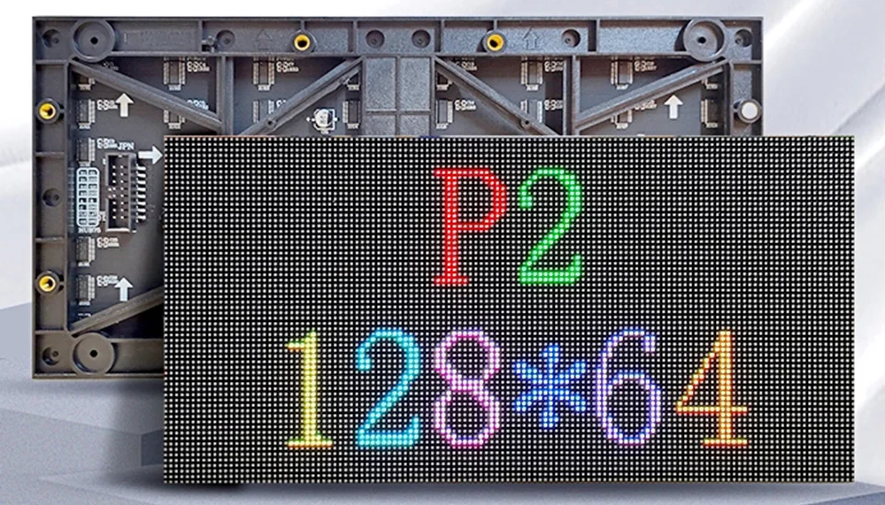 P2 led matriz unidade placa 128*64 pixels