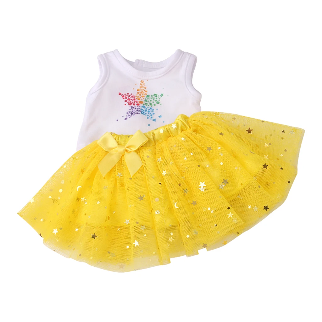 

Shimmering Doll Party Casual Guaze Dress for 18 "Party Accessories