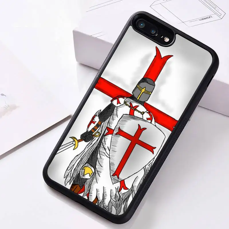 templar knight phone case rubber for iphone 12 pro max mini 11 pro xs max 8 7 6 6s plus x 5s se 2020 xr case free global shipping