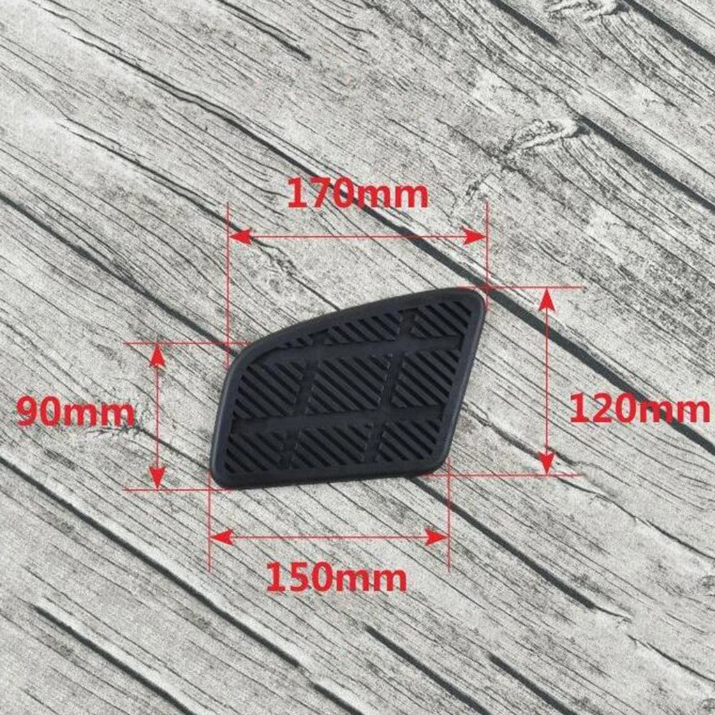 

2 Pieces Tank Pads Tank Traction Pads Protector Rubber Pad Protection Tank Traction Gas Pad