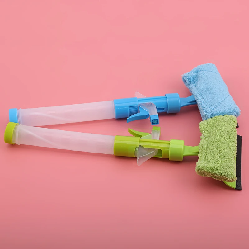 Окно Стекло Чистящая щетка Скраб длинные ручной пылесос для мытья окон Пластик