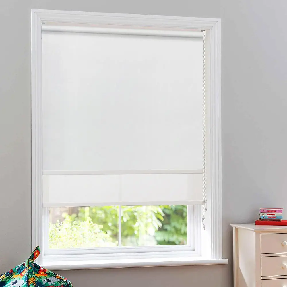 Keego Blackout Shades- Roller Shades for Windows Sheer Dual Window Blinds- Compatibled and Light Filtering Windo | Дом и сад