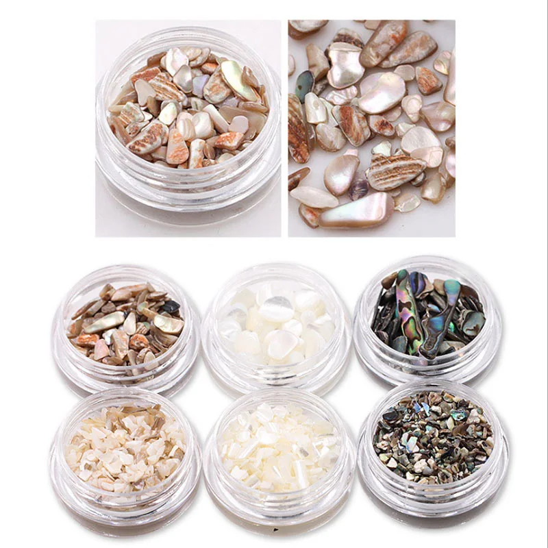 1 коробка морские камни для украшения ногтей|Стразы и украшения| |