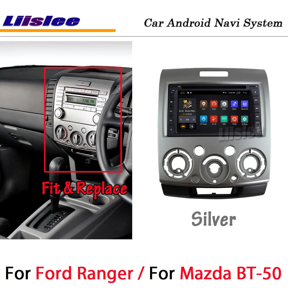 Автомобильный радиоприемник Android для Mazda BT-50 2007 ~ 2012 Стерео Авторадио навигация