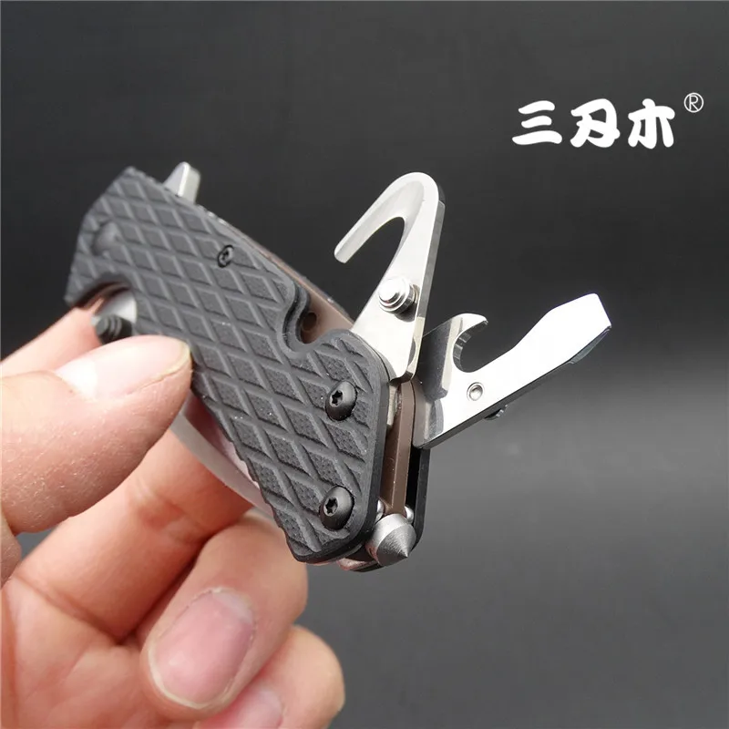 Многофункциональный складной нож для повседневного использования Sanrenmu7056 лезвие