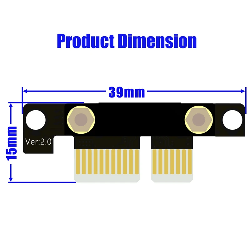 90 градусов Pci-E Pci Express 1X в слот переходная карта конвертер удлинитель ленточный