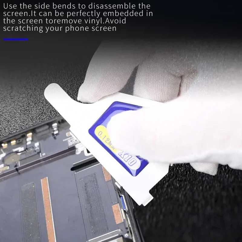 MECHANIC 3D Stainless Steel Card disassembling LCD screen disassemble sheet Opening tools for Mobile Phone Disassemble Repair |
