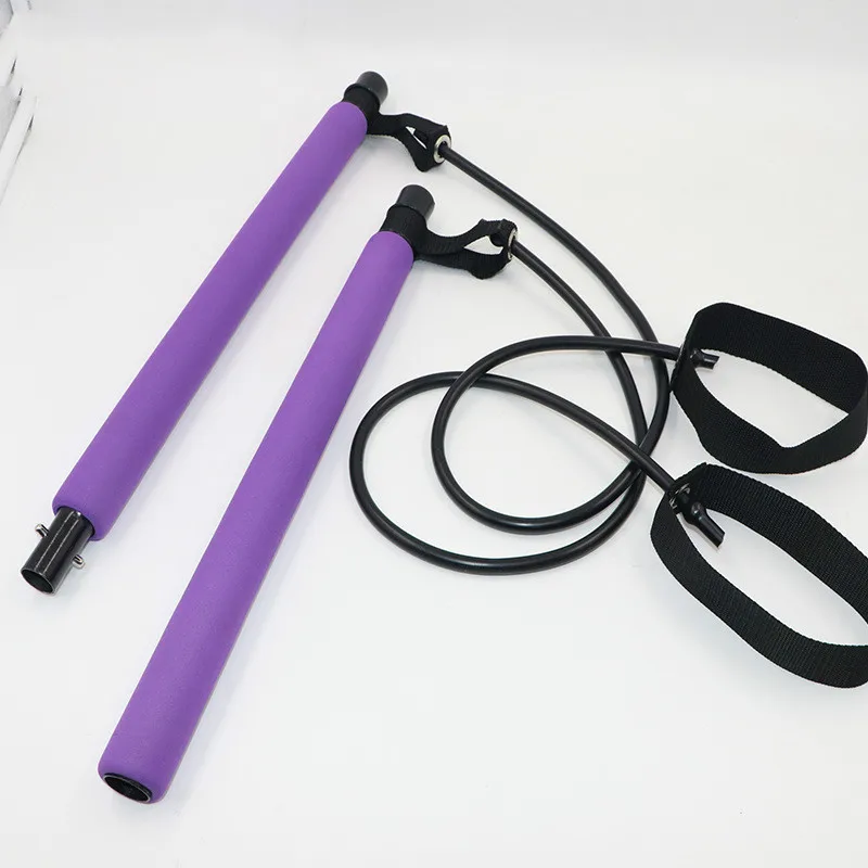 

Multifunctional Pilates Stick Yoga Pull Rod Expanding Chest Arm Arm Yoga Stick Pilates Rod Fitness Stick Workout Equipments