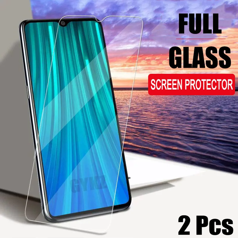 2 шт закаленное стекло для Xiaomi Redmi Note 8 Pro защита экрана взрывозащищенное Закаленное стекло для Redmi Note 8 PRO стеклянная пленка