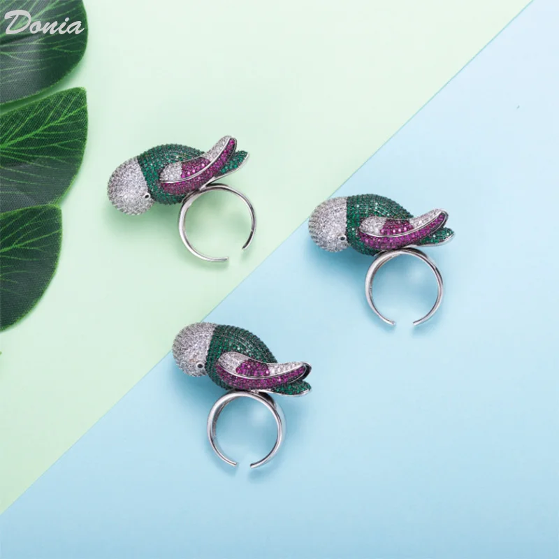 Ювелирные изделия Donia Таиланд жемчуг птица моделирование роскошное свадебное