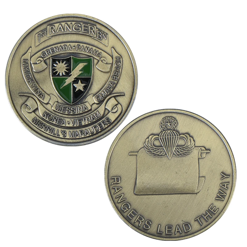 coin 1 WR армия США Военные позолоченные монеты коллекционные с монетницей Air Force темно-синяя сувенирная монета подарок для мужчин дропшиппинг - Цвет: coin 1
