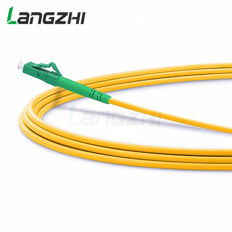 10 шт. LC APC к Simplex 2 0 мм 3 PVC одномодовый волоконный соединительный кабель lc multimode sc upc
