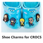 Булавки с рассеивателем демонов, аниме булавки для обуви, аксессуары, подвески из ПВХ, Мультяшные украшения, 3D значки для детей, детей, женщин, подарочный набор