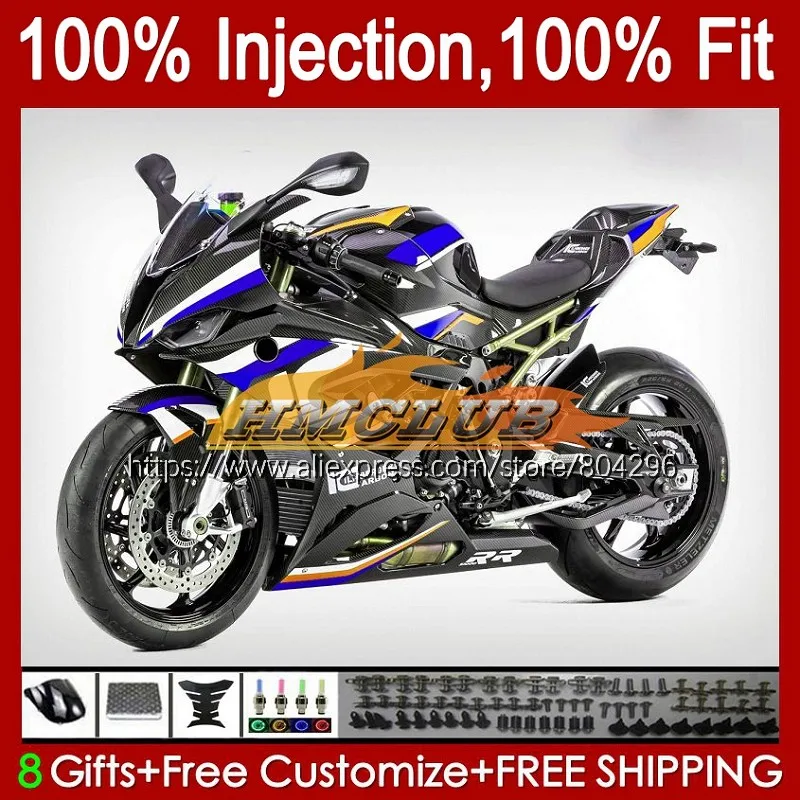 

OEM Injection For BMW S1000 RR S1000-RR S 1000 RR CC 68No.74 S1000RR Orange blue 19 20 21 S 1000RR 2019 2020 2021 Fairings Kit