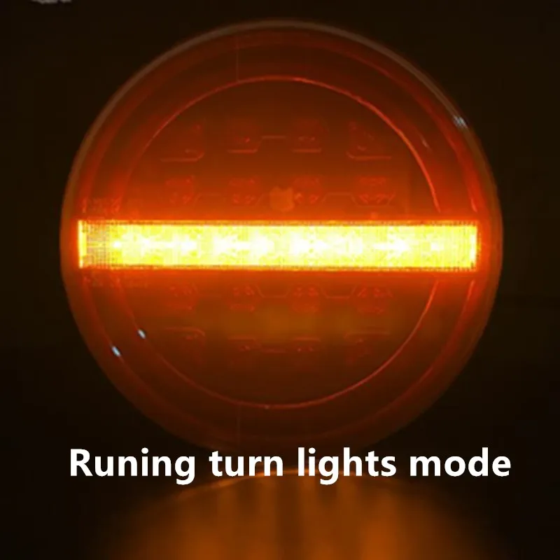 2 шт. автомобильные задние фонари для автобуса 5 3 дюйма |