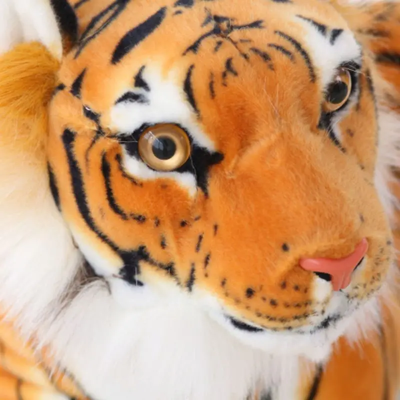 Мягкая мягкая плюшевая подушка Sumatran Tiger мультяшная животная большая кукла Kawaii