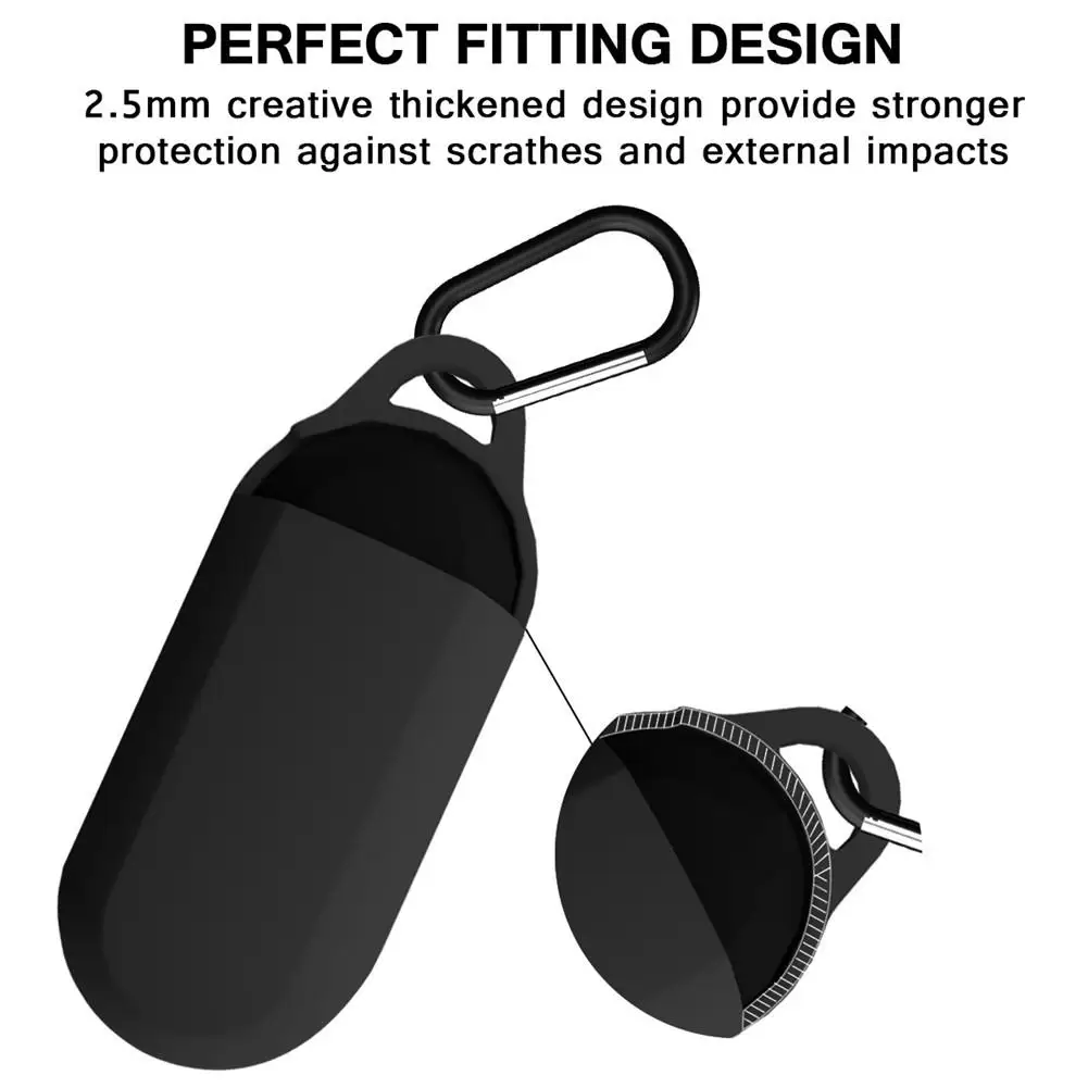 Чехол для Bluetooth гарнитуры противоударный силиконовый чехол наушников с крючком