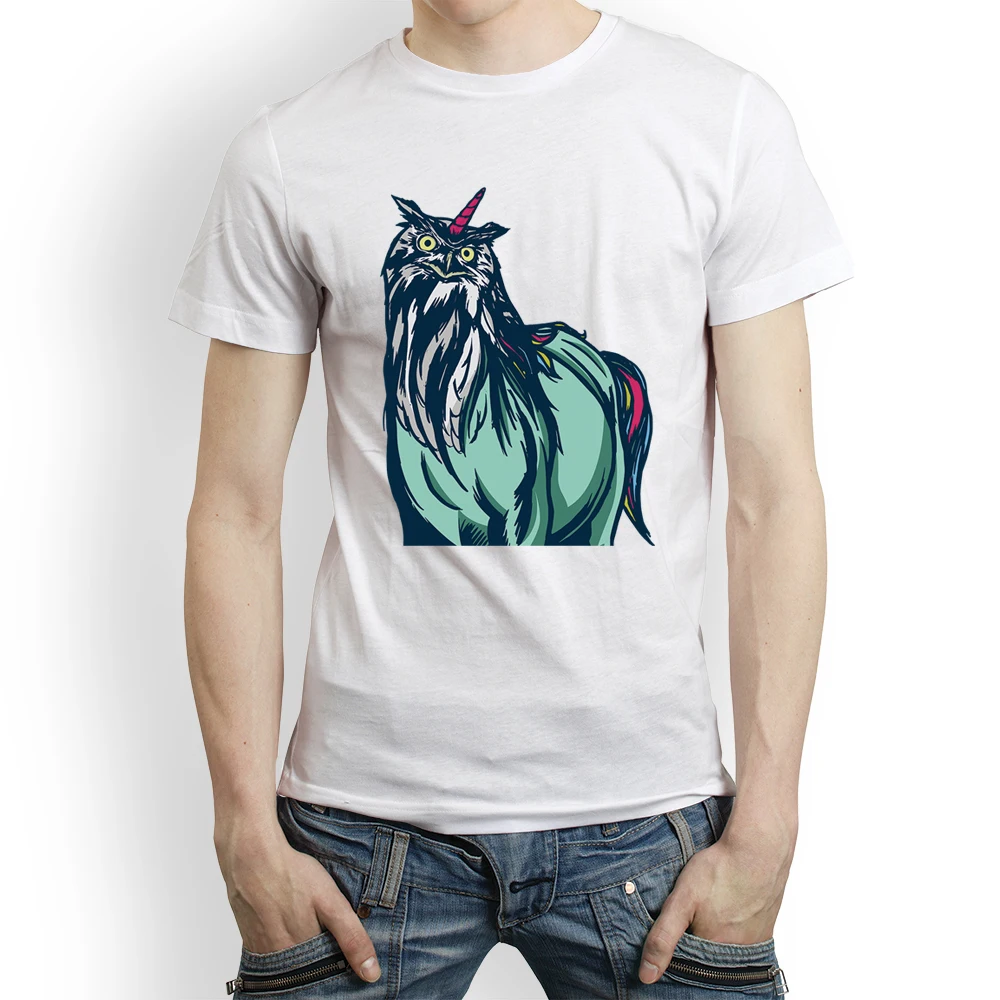 Футболка Focal20 мужская с рисунком животного уличная одежда свободная