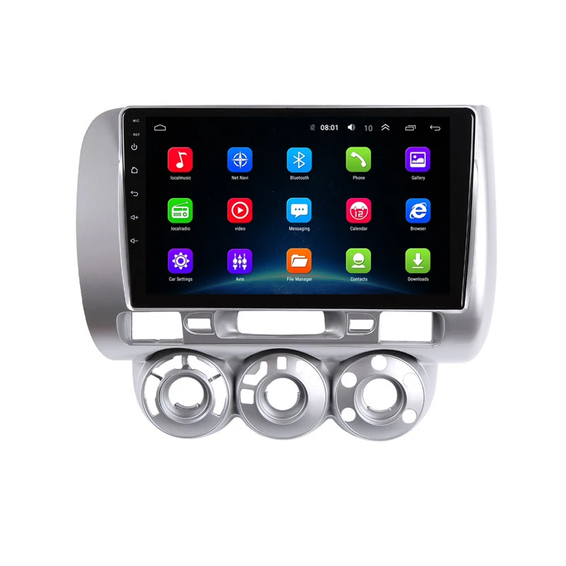 9 &quot2G ram 32G rom Android автомобильный DVD видео плеер gps для Honda Fit/Jazz 2002-2007 левый Драйвер