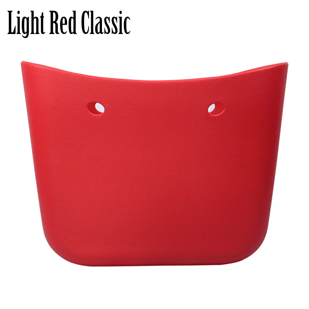 light red Классическая большая сумка EVA женские сумки модные сумки DIY водонепроницаемый стиль obag резиновая силиконовая стильная женская сумка - Цвет: light red
