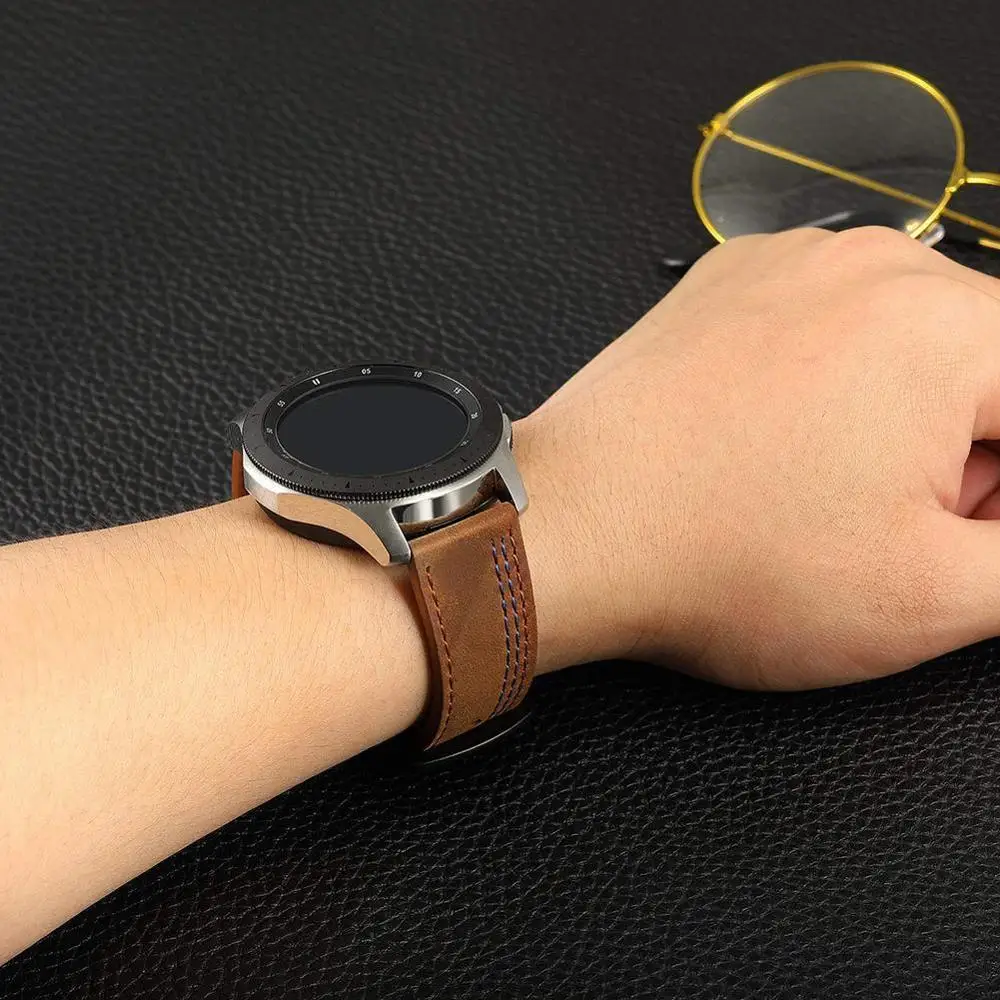 Ремешок для смарт часов Samsung Galaxy 46 мм/Gear S3 Frontier Band ремешок из искусственной кожи