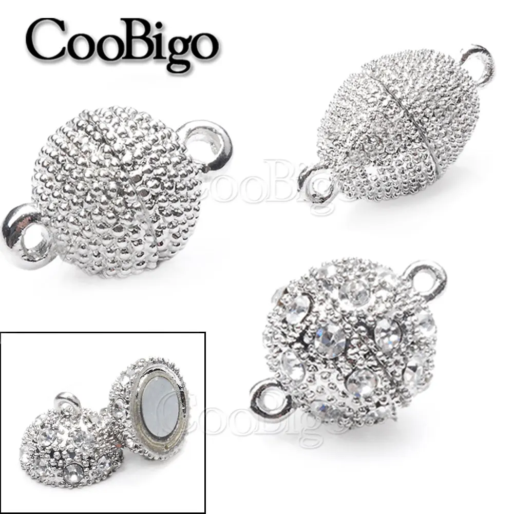 5 комплектов прочная магнитная застежка концевой соединитель для бисероплетения