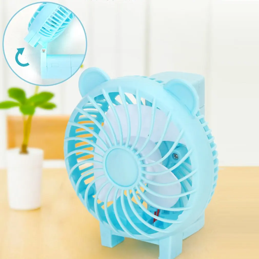 

Portable Mini Fan Handheld Fan Home Office Desk Speed Adjustable USB Rechargeable Fan Air Cooler Outdoor Travel