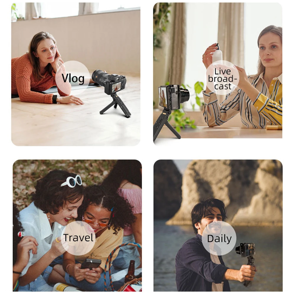 

IRONBEE Wireless Bluetooth Shooting Grip and Tripod for still video vlogging Vlog as Sony GP-VPT2BT