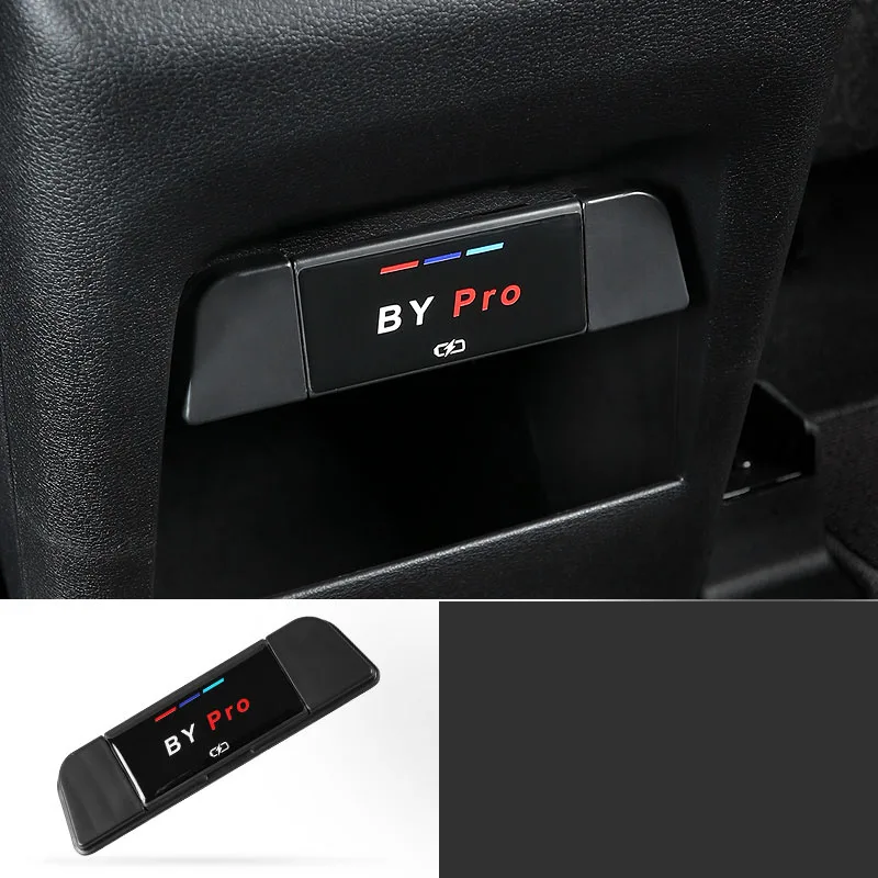 Автомобильная задняя USB-панель Lsrtw2017 Abs для Geely Azkarra Boyue Pro Atlas Emgrand 2020 2021 аксессуары