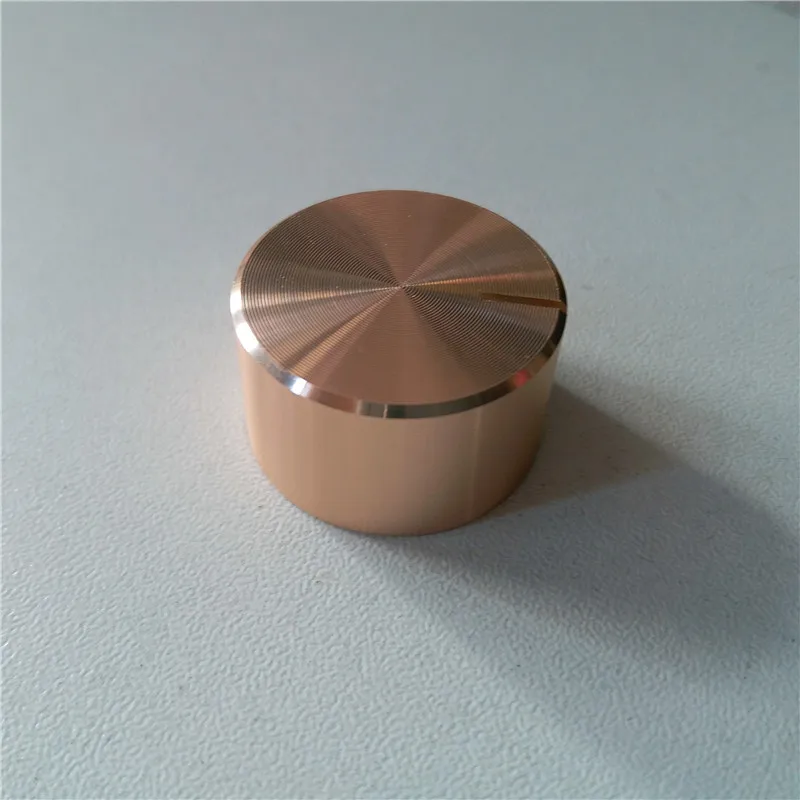 10 шт. алюминиевый пластиковый колпачок Ручка потенциометра гладкая 26*15*6 мм