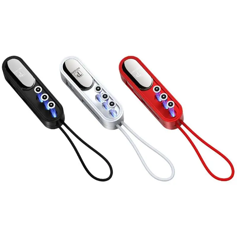 

3 in 1 strong magnetic charger, equipped with 3 different tips magnetic of types J0U3