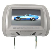 70 dropshipping 7 inch dc12v car lcd digital display hd headrest monitor rear seat entertainment with remote control