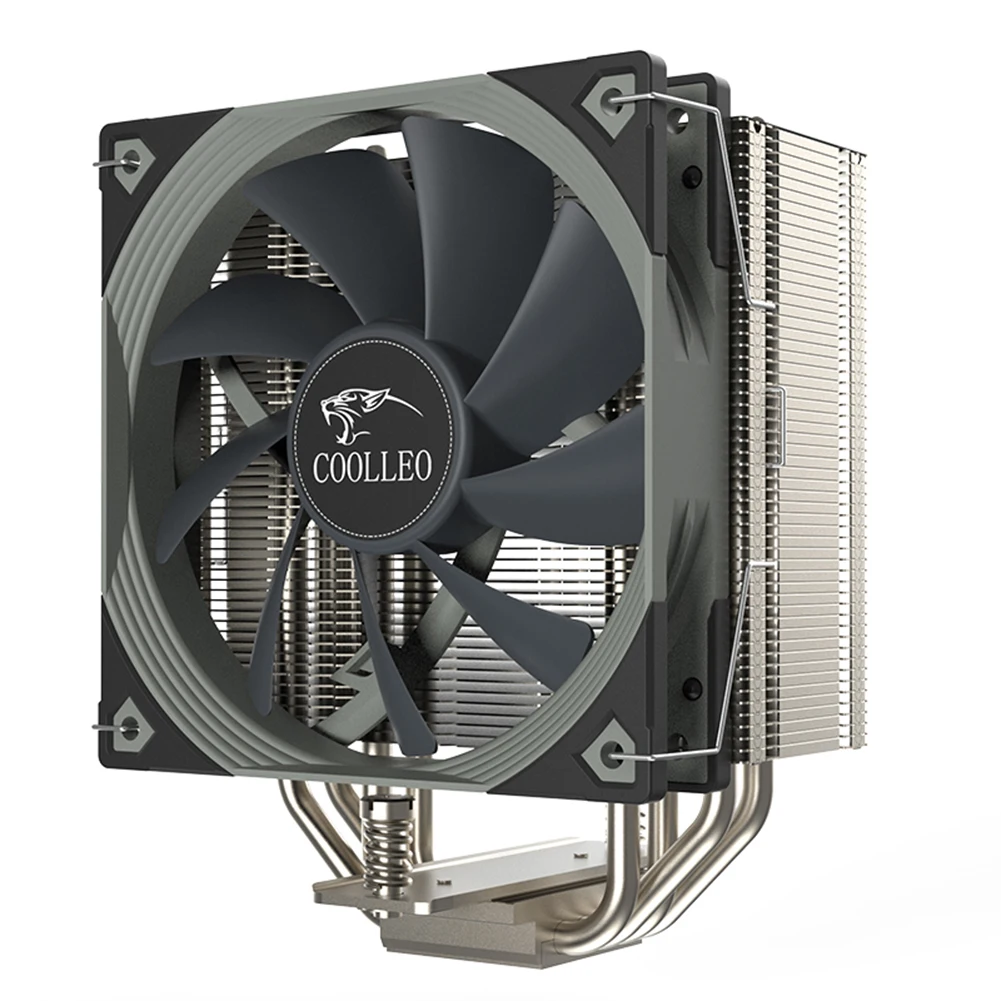 

4 Heat-pipes Computer Cooling Fan Kit PC Radiator Quiet CPU Cooling Fan for AMD AM4/LGA 1200 115x Radiator