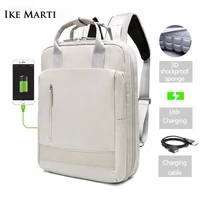 ike marti women small backpack daypack school bag sac a dos femme 2021 man waterproof charging 15 6 laptop womens backpacks