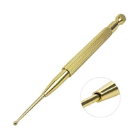 brass ear pressure point massage probe auricular detection pen stick ear care health care new