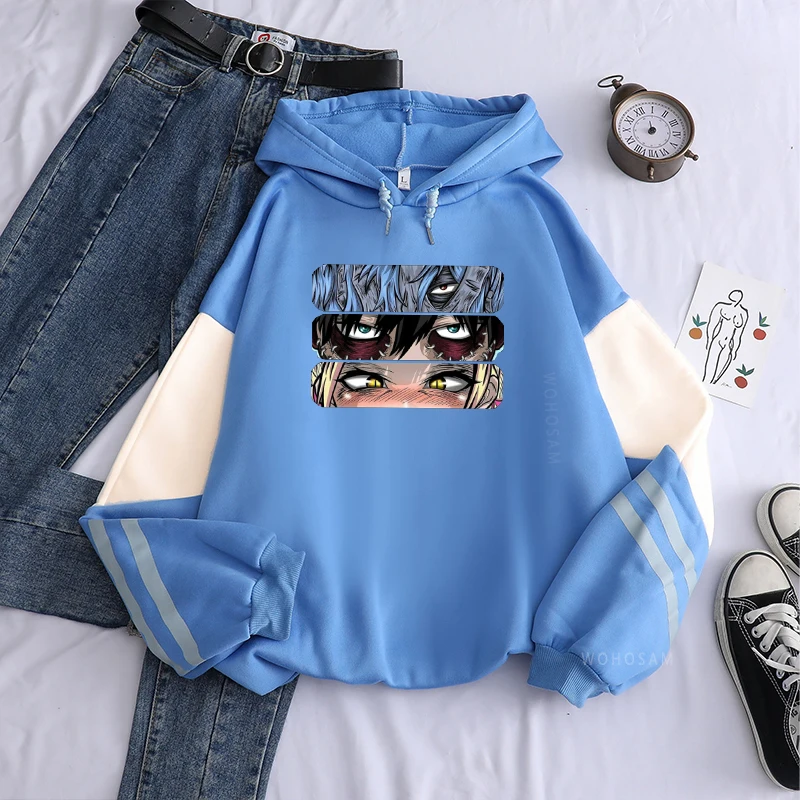 Толстовки с рисунком аниме Моя геройская Академия для мужчин Мультяшные