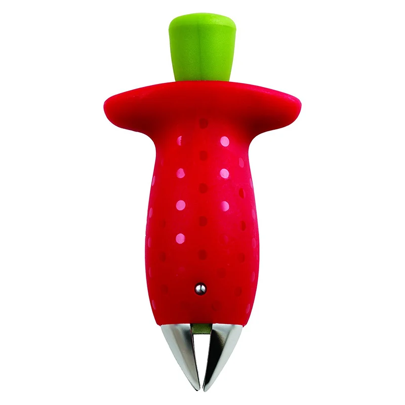 Металлический пластиковый инструмент для удаления листьев фруктов и клубники |