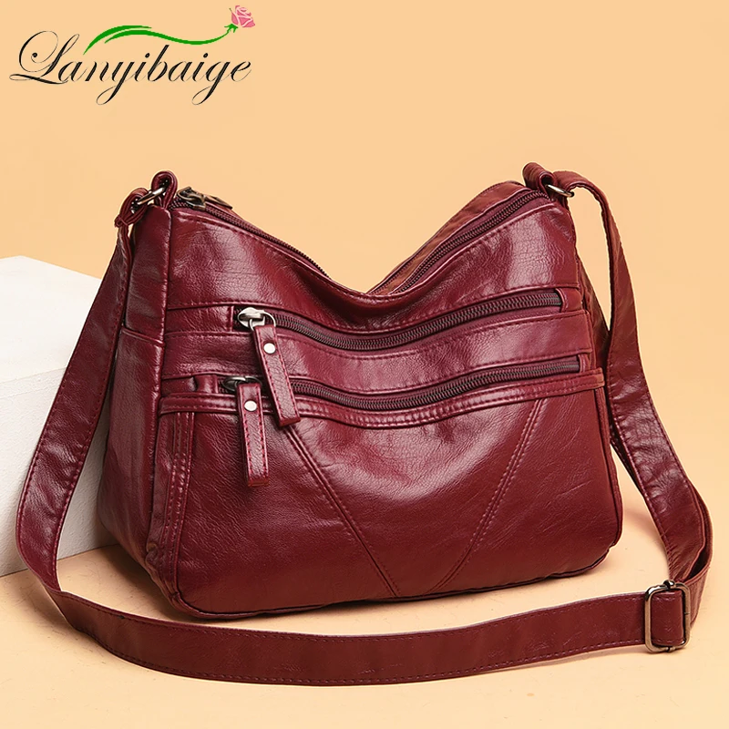 

Женская сумка через плечо, дизайнерская вместительная кожаная сумка ручной работы с каменным узором