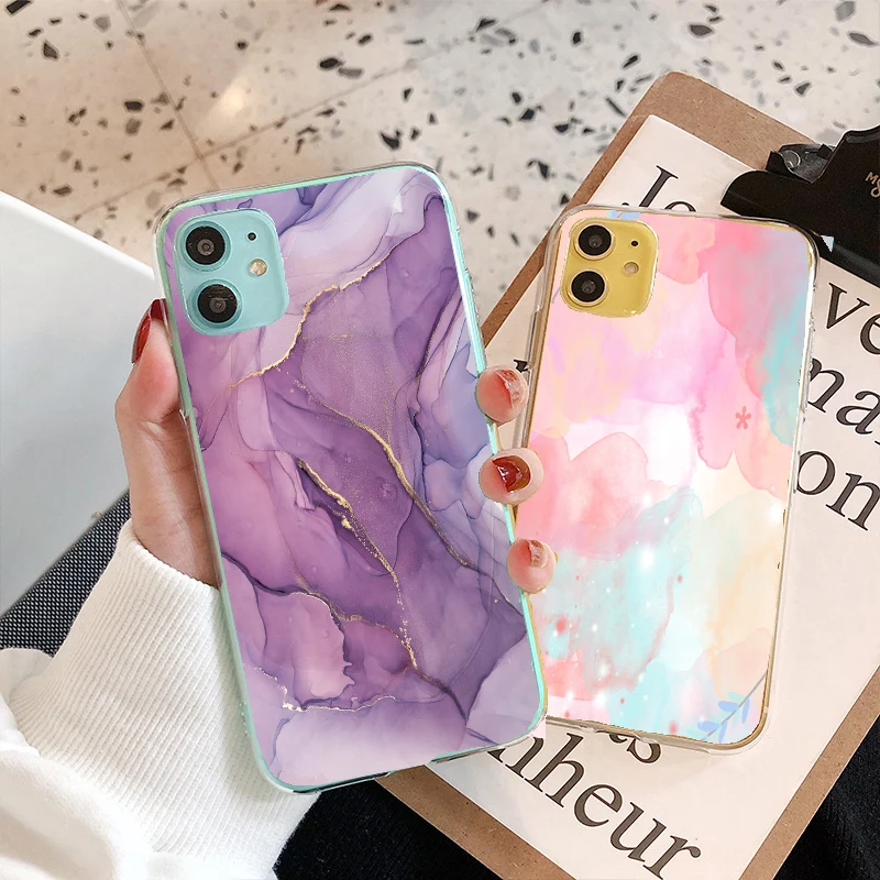Винтажный мраморный чехол для Huawei Honor 30 9X Pro 9A 20 9s 9C 30S X10 Max Play 10i 8A 8 9 9N View 10 Lite 20i 7A 8C 8X |