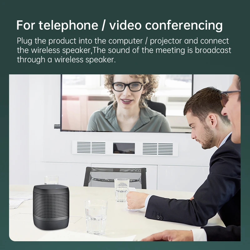 

USB Wireless Adapter Transmitter Receiver Two in One with Call Bluetooth 5.0 Screen Lossless Sound Quality Transmitter Receiver
