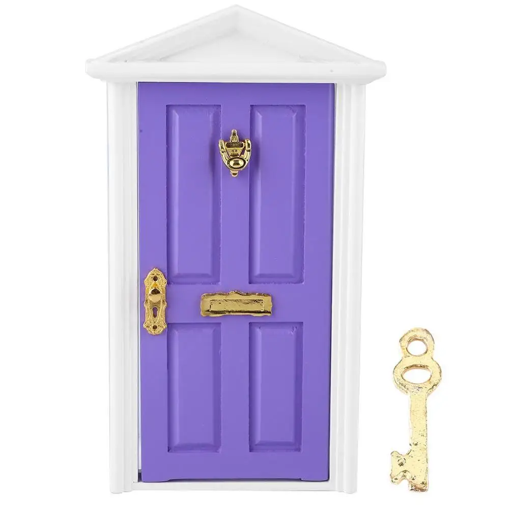 Кукольный домик в масштабе 1:12 миниатюрный деревянный прорезыватель 4 панели