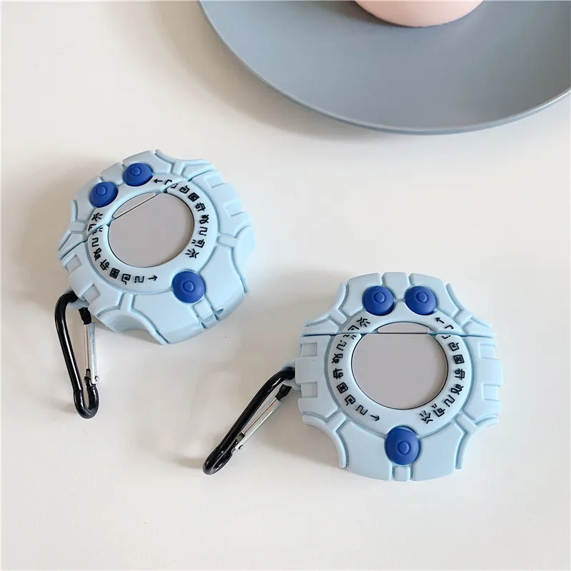 

For Airpods Case,3D Cartoon Cute Digimon Case For Airpods 1/2 Case Soft Silicone Earphone Case For Airpods Pro Case,Funda