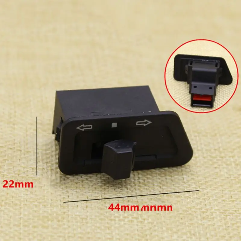 3-pin Turn Signal Switch Button for Scooter Moped Go-Kart turn signal switch button | Автомобили и мотоциклы