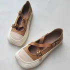 Женские туфли на плоской платформе, повседневная обувь из натуральной кожи, на лето, 100%